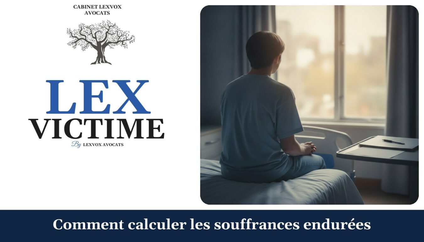 Comment calculer les souffrances endurées — cabinet LEXVOX Avocats, Aix-en-Provence