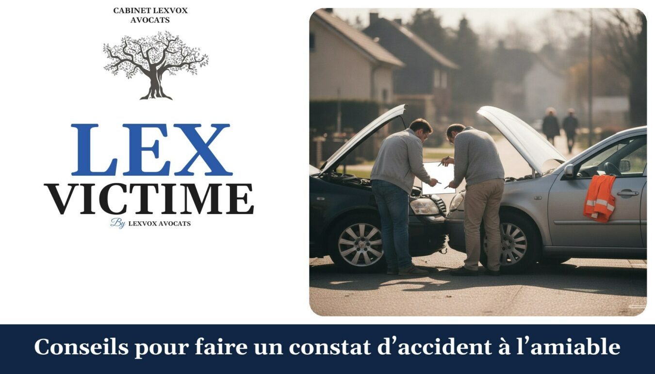 Conseils pour faire un constat d’accident à l’amiable — cabinet LEXVOX Avocats, Aix-en-Provence