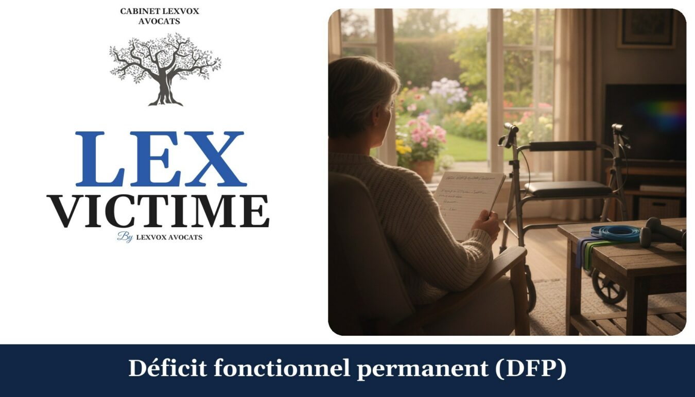 Déficit fonctionnel permanent (DFP) — cabinet LEXVOX Avocats, Salon-de-Provence