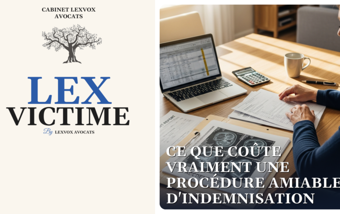 Ce que coûte vraiment une procédure amiable d'indemnisation