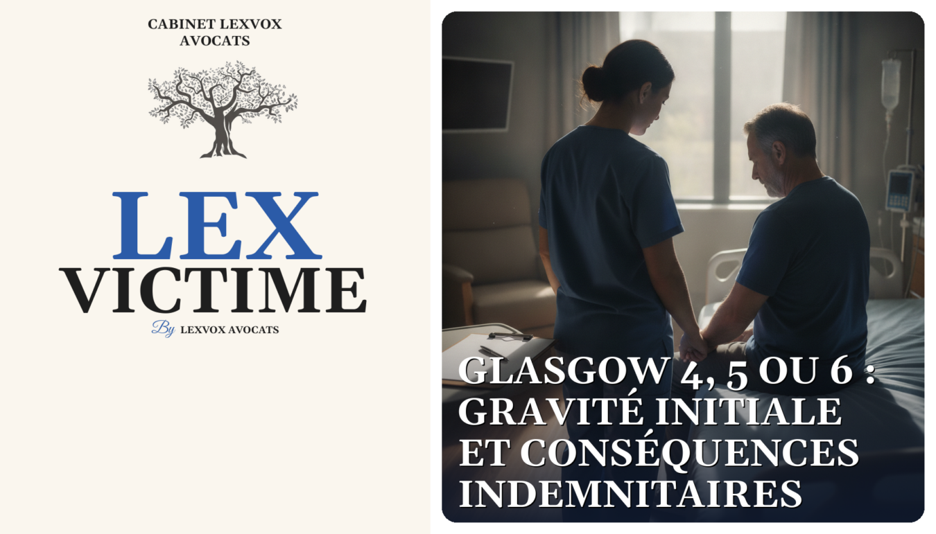 Glasgow 4, 5 ou 6 : gravité initiale et conséquences indemnitaires