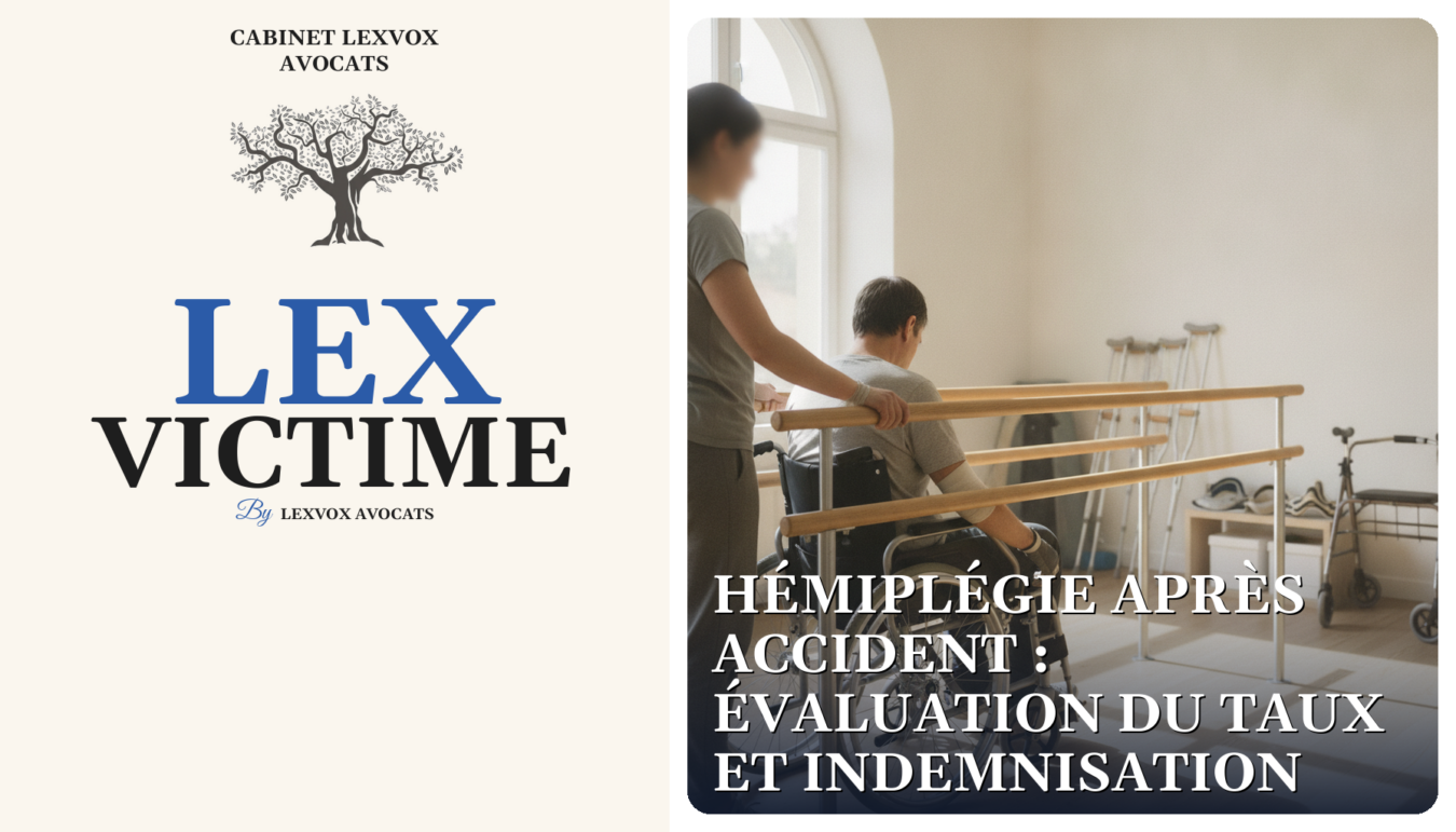 Hémiplégie après accident : évaluation du taux et indemnisation