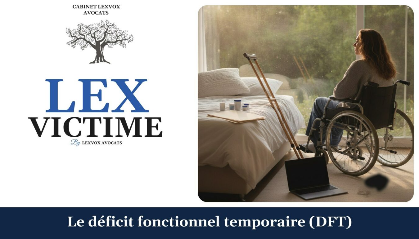 Le déficit fonctionnel temporaire (DFT) — cabinet LEXVOX Avocats, Aix-en-Provence