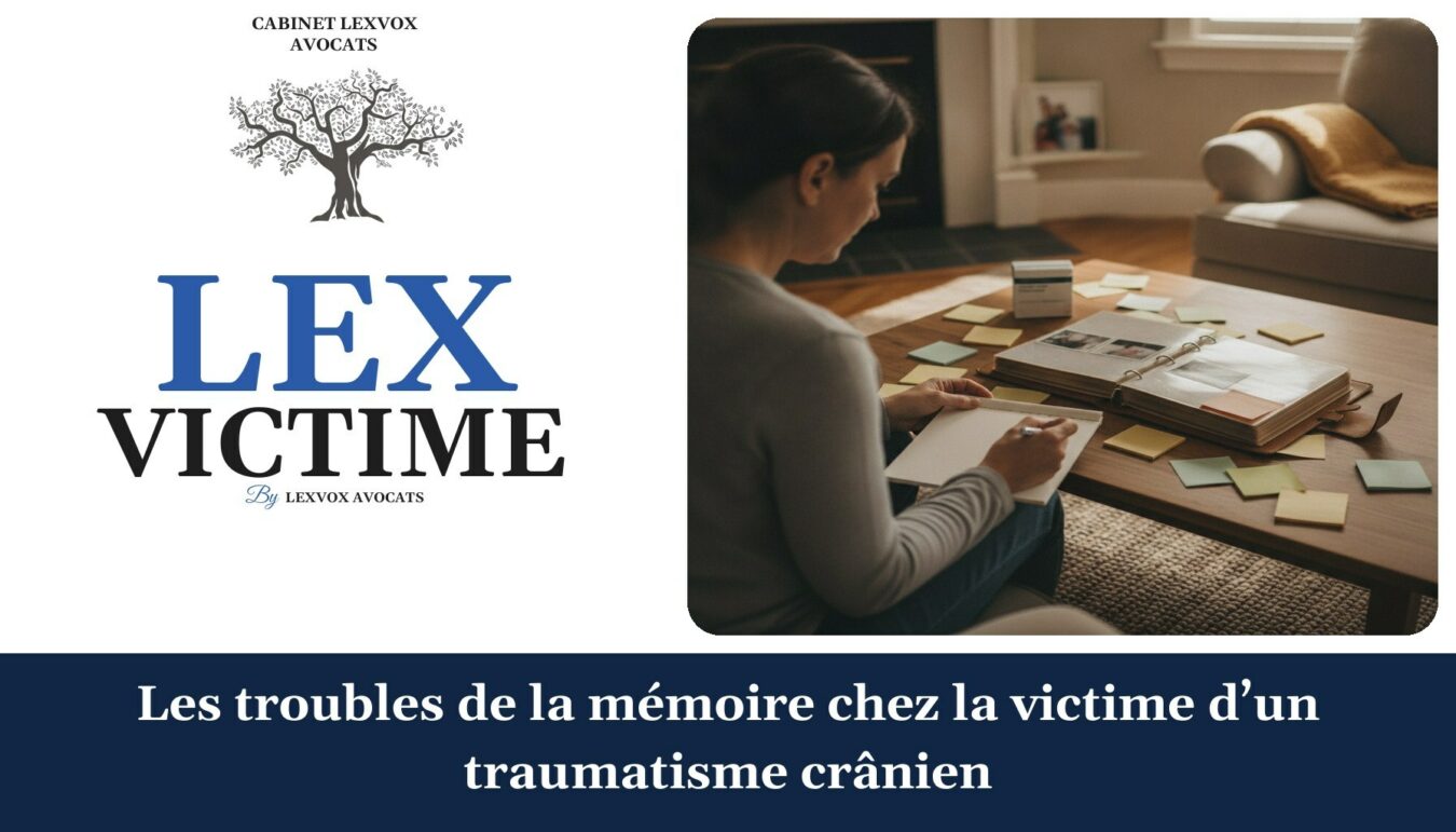Les troubles de la mémoire chez la victime d’un traumatisme crânien — cabinet LEXVOX Avocats, Salon-de-Provence