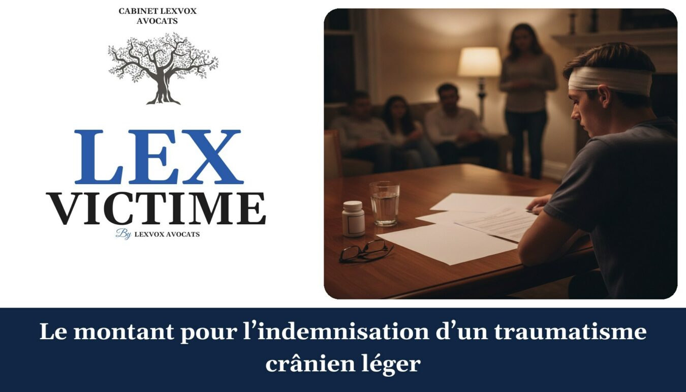 Le montant pour l’indemnisation d’un traumatisme crânien léger — cabinet LEXVOX Avocats, Aix-en-Provence