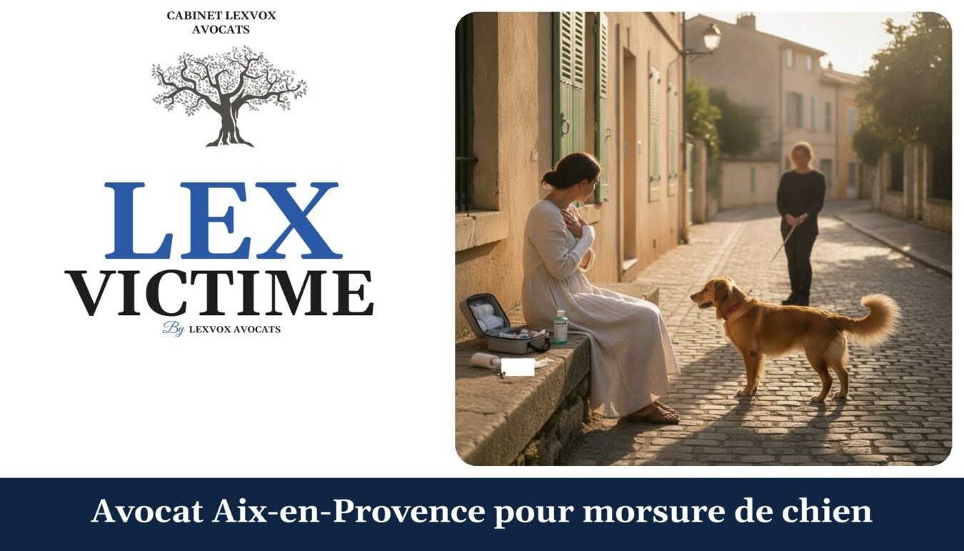 Avocat Aix-en-Provence pour morsure de chien — cabinet LEXVOX Avocats, Aix-en-Provence