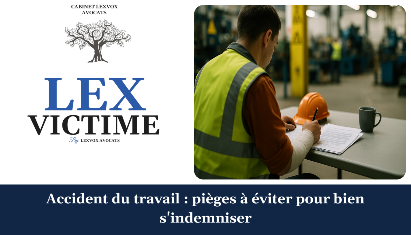 Accident du travail : pièges à éviter pour bien s'indemniser