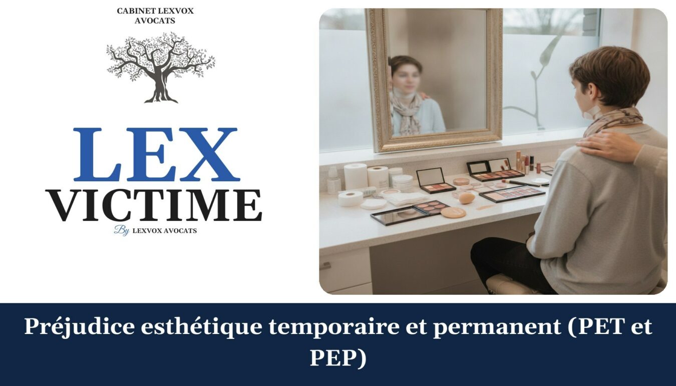 Préjudice esthétique temporaire et permanent (PET et PEP) — cabinet LEXVOX Avocats, Salon-de-Provence