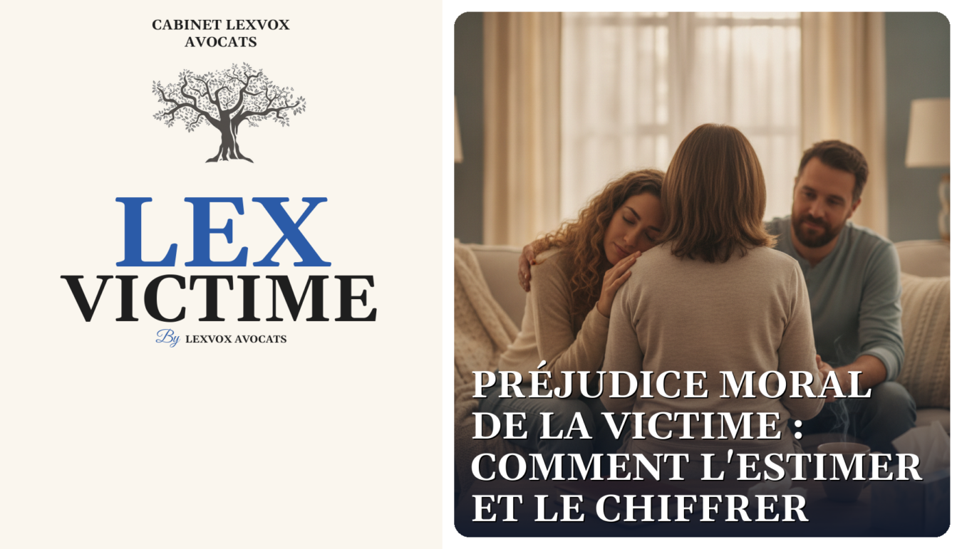 Préjudice moral de la victime : comment l'estimer et le chiffrer