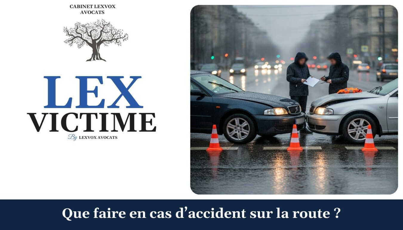 Que faire en cas d’accident sur la route ? — cabinet LEXVOX Avocats, Marignane