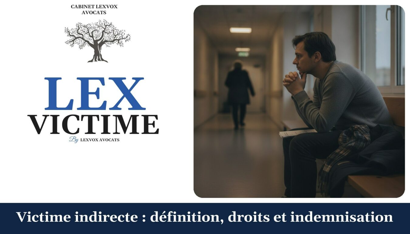 Victime indirecte : définition, droits et indemnisation — cabinet LEXVOX Avocats, Marignane