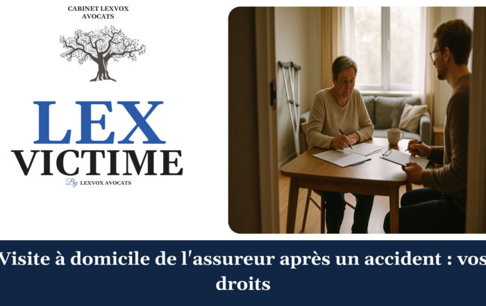 Visite à domicile de l'assureur après un accident : vos droits