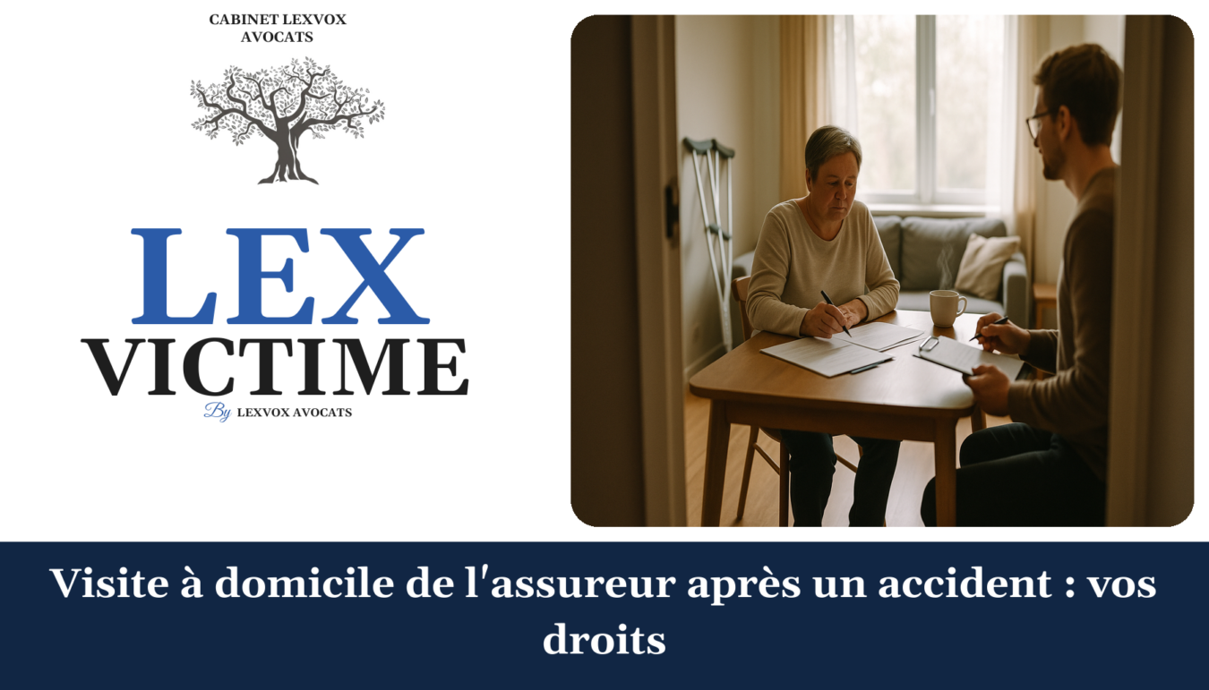 Visite à domicile de l'assureur après un accident : vos droits