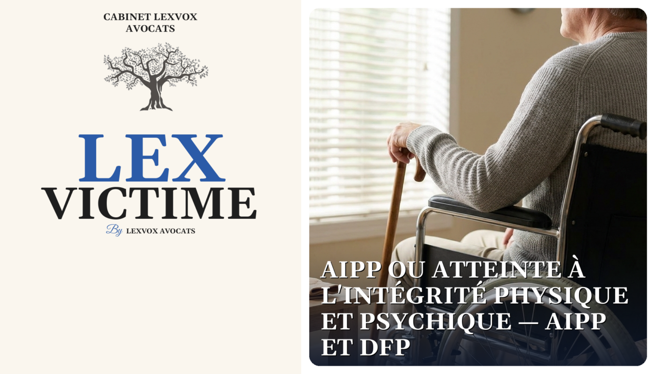 AIPP ou Atteinte à l'Intégrité Physique et Psychique — AIPP et DFP