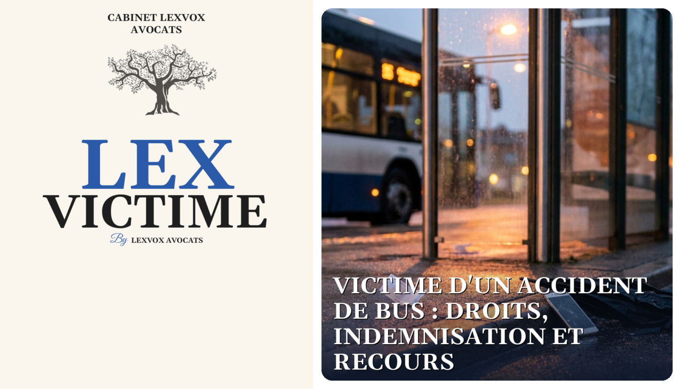 Victime d'un accident de bus : droits, indemnisation et recours